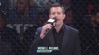 Michael C. Williams Ring Announcer / Bellator MMA  TITO ORTIZ vs CHAEL SONNEN  [Tito's FINAL Fight]