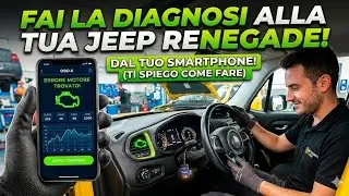 Diagnosi motore Jeep Renegade tramite Alfaobd su dispositivo Android