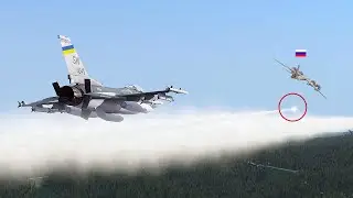 Elite Ukraine's Hero Pilot intercepted Russian TU-142MR maritime reconnaissance bomber