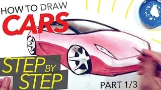 Как рисовать автомобили: мой процесс (часть 1/3)