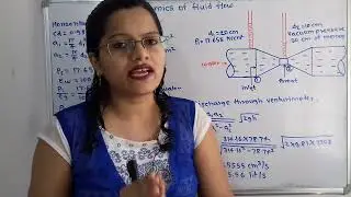 Problem on horizontal venturimeter /  vacuum pressure at throat / fluid mechanics