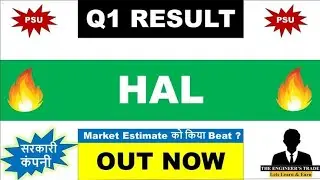 HAL Q1 Results 2026 | HAL Results Today | HAL Share Latest News Today | Hindustan Aeronautics