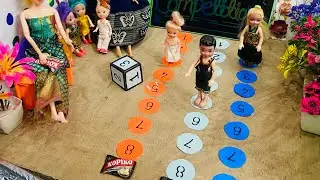 Barbie Doll All Day Routine In India Village Meera ki kahani Part-140/ Barbie Doll Bedtime Story 🎲 🎲