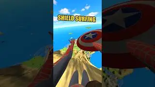 Spider-Man VR SHIELD SURFING DOWN A MOUNTAIN #gaming #gaming #spiderman #virtualreality