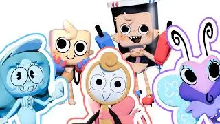 3D Modelling Dandy's World CONCEPT ART - PART 2