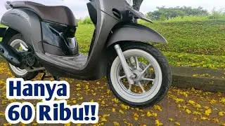 MODIFIKASI SCOOPY CLASSIC DENGAN WHITE WALL
