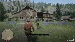 John scaring Tom Dickens - RDR2