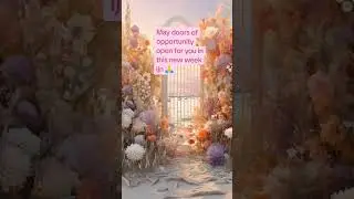 God will open doors of opportunity in your life in,🙏 #godsstrength #motivation #christianmotivation