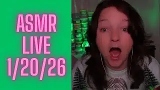 This ASMR Whisper Party is Bumpin’! (Some Loud Moments) Live, Multi Trigger, Whispering + Music 💚