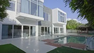 Majestic Villa with its own private elevator | Al Barari 4K UHD | Modern Architecture Design