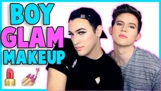 BOY GLAM MAKEUP TRANSFORMATION w/ Manny Mua