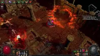 Abyss league. Facebreaker Warchief totem. Uber Atziri. 15 DEATHLESS KILL