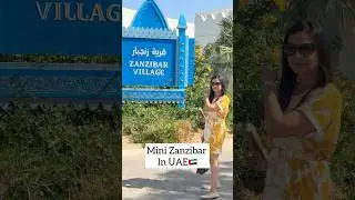 Visit the mini Zanzibar in UAE🇦🇪 #travel #uae #wildlife #zanzibar #africanmusic #trending #shakira