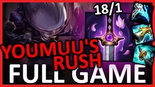 Rushing Youmuu's and STEAMROLLING the WHOLE MAP (18/1) - S13 OTP SHACO FULL GAME