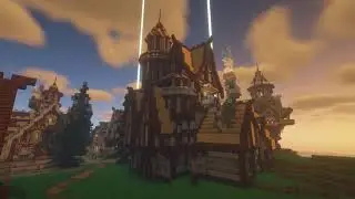 Medieval Themed Nether Tree Farm - Build Idea - [World Download]