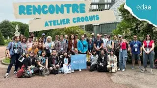 RDV edaa : formations illustration & graphisme - Atelier croquis &agrave; Lyon  &bull; Juin 2024 📣