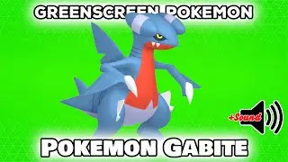 Pokemon Gabite | GreenScreen | Pok&eacute;mon GO | 👍POGOTUBE✅✨