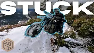 SHE DIDN'T MAKE IT! | SNOWY MTN RIDGE | 2024 KTM 300