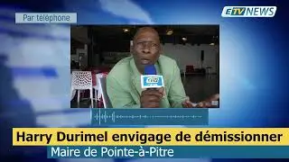 Le Maire de Pointe-à-Pitre Harry Durimel envisage de démissionner