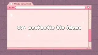 20+ aesthetic bio ideas ✓