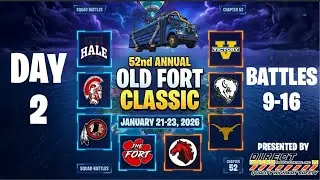 DAY 2 - 52nd ANNUAL OLD FORT CLASSIC AT THE FORT | JANUARY 22, 2026 | HARRISON FIELDHOUSE