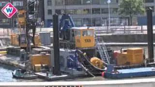 Parkeergarage Leidse Lammermarkt in aanbouw