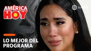 América Hoy: Melissa Paredes no aguantó las lágrimas por su difícil situación (HOY)