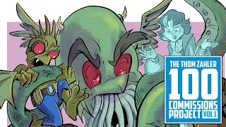 Thom Zahler 100 Commissions: Perhapanauts
