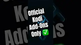 5 Best Official Kodi Add-Ons for 2025 #kodi #tech #shorts