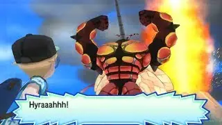 Pokemon Ultra Moon Catching Buzzwole