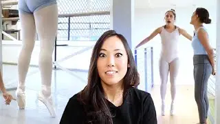 pointe shoe fitter reacts to MICHELLE KHARE BALLET