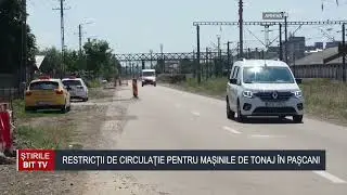 ȘTIRILE BIT TV - RESTRICȚII DE CIRCULAȚIE PENTRU MAȘINILE DE TONAJ &Icirc;N PAȘCANI