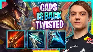 CAPS BRINGS BACK TWISTED FATE! | G2 Caps Plays Twisted Fate Mid vs Zoe! | Preseason 2023