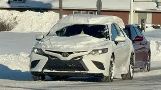 Snow tam vangin kawngah ka motor a tang ta