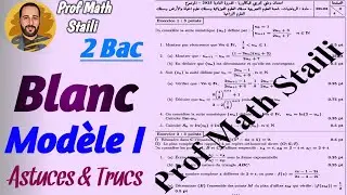 2 Bac Biof | Maths : Préparation du national