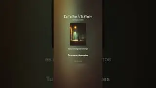 De La Rue À Ta Gloire ( chant témoignage ) #louange #adoration #jesus