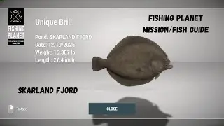 Brill - Monster Mission Part 1 | Skarland Fjord Fishing Planet