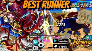 BEST RUNNER 6⭐️-DARK ROGER IS UNSTOPPABLE 👑|OPBR-One Piece Bounty Rush⚔️🎮 #onepiece #bountyrush #fy 