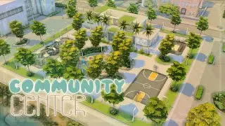 Общественный центр │︎ Community Center │︎ Speed Build │︎ Строительство [TS4]