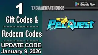 Pet Quest - New Gift & Redeem Codes | Android CODES - How to Redeem Codes