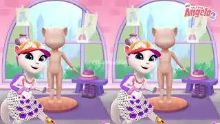 My Talking Angela 2 New Update!!! Gameplay #tomhappy 