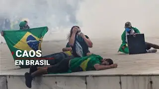 #CAOSEnBrasil | Miles de seguidores de Bolsonaro toman el Congreso de Brasil