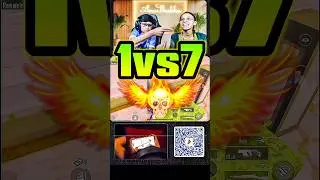 1v7🔥| One Man Army💀 #bgmi #bgmishorts #pubgmobile #pubg #shortsfeed #shorts #short #ytshorts #gaming