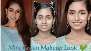 Mint Green Makeup Tutorial | Giya Ali | Creed Makeup