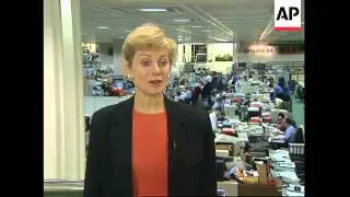 UK: LONDON: STOCK MARKET RECOVERS AFTER CRASH