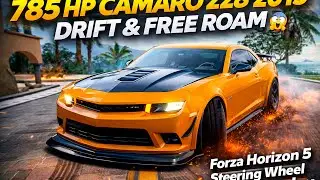 785 HP CAMARO Z28 2015 VS Supercars | Forza Horizon 5 Steering Wheel Gameplay