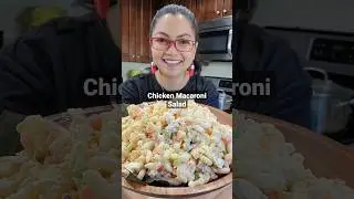 Лучший рецепт салата с курицей и макаронами #шорты #филиппинскаяеда