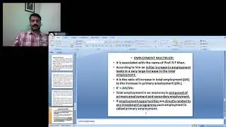 Employment Multiplier-Macro Economics , B.A II Semester