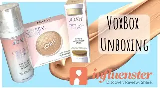 JOAH Crystal Glow Influenster VoxBox | Unboxing & First Impression Review