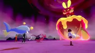 Pok&eacute;mon Sword - Battling Gigantamax Appletun (2)